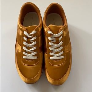 Zara Gold Trainers